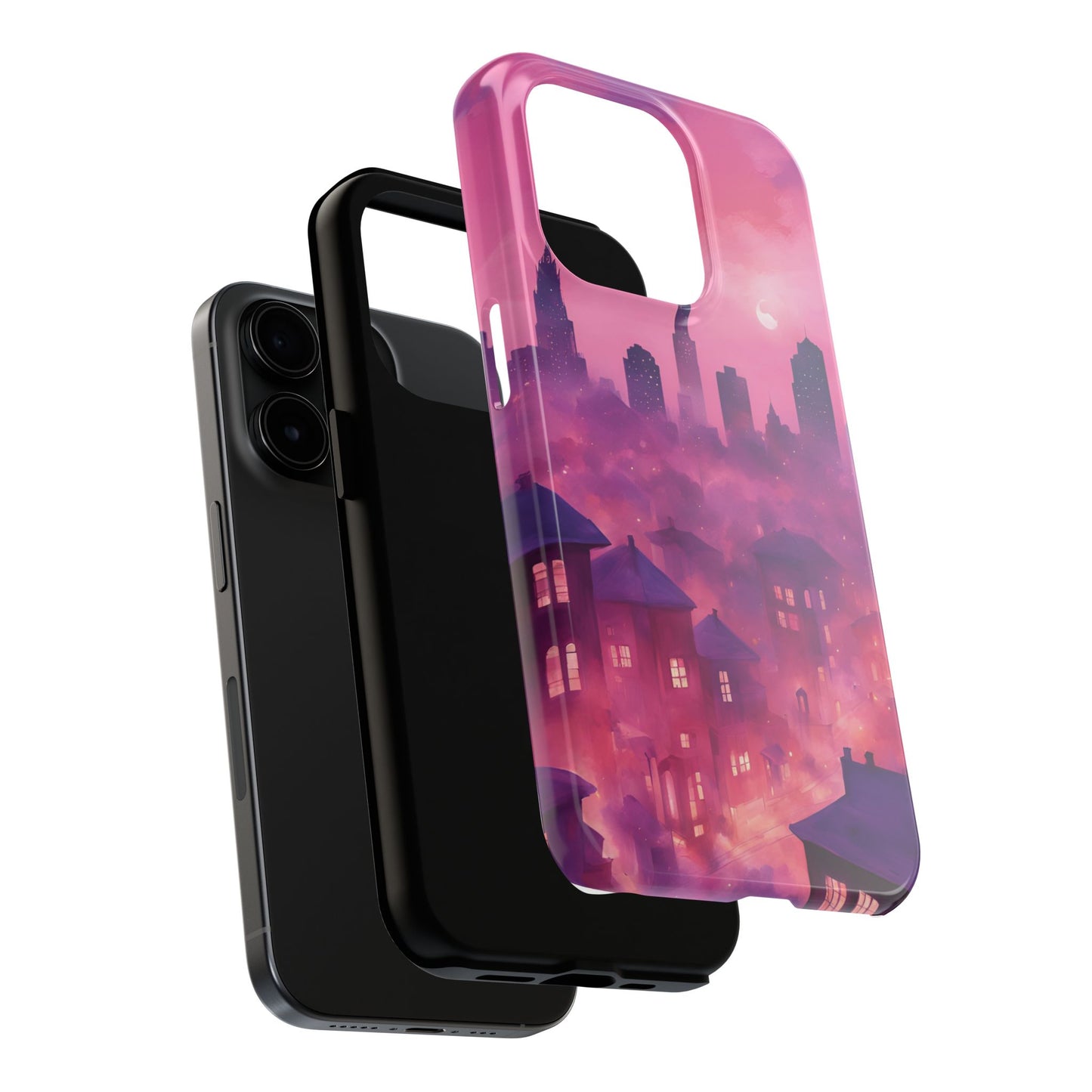 Pink City Phone Case