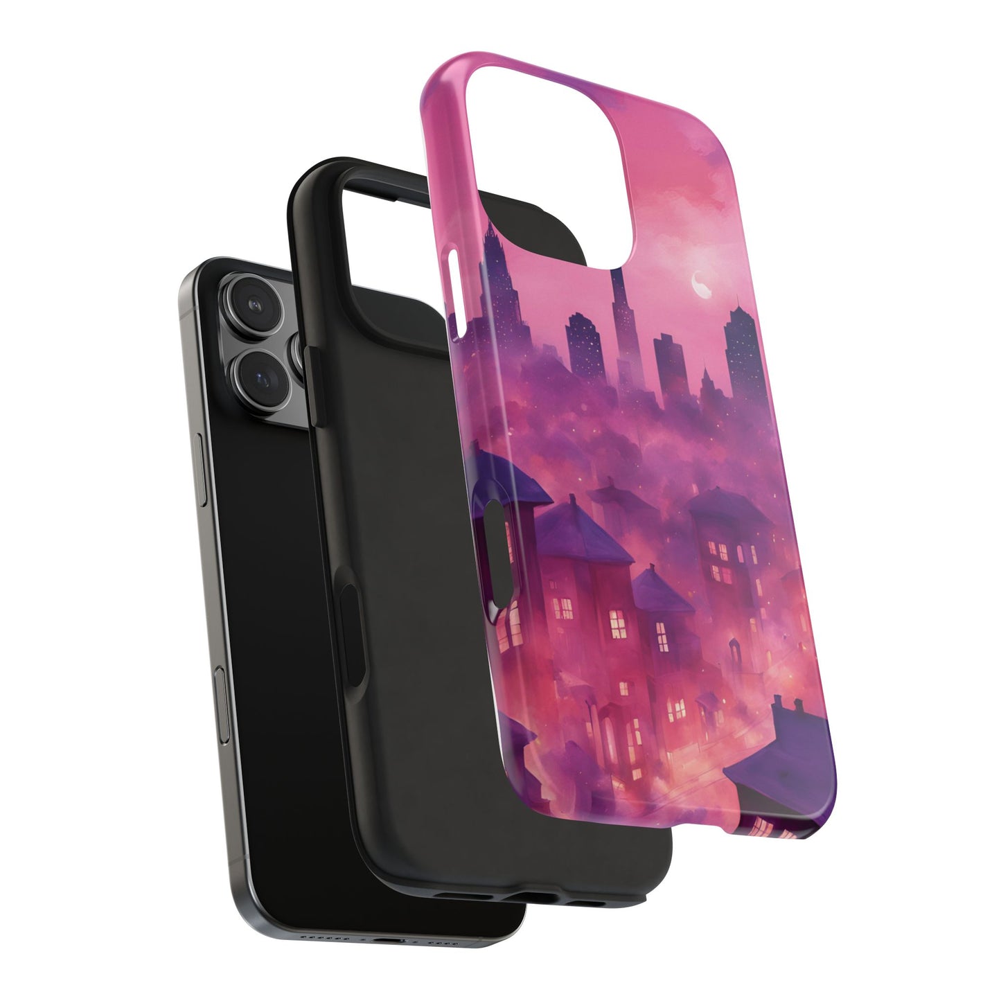 Pink City Phone Case