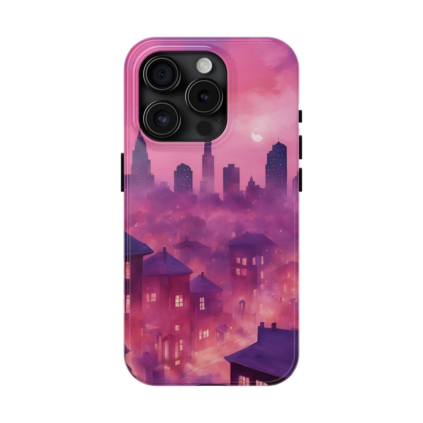 Pink City Phone Case