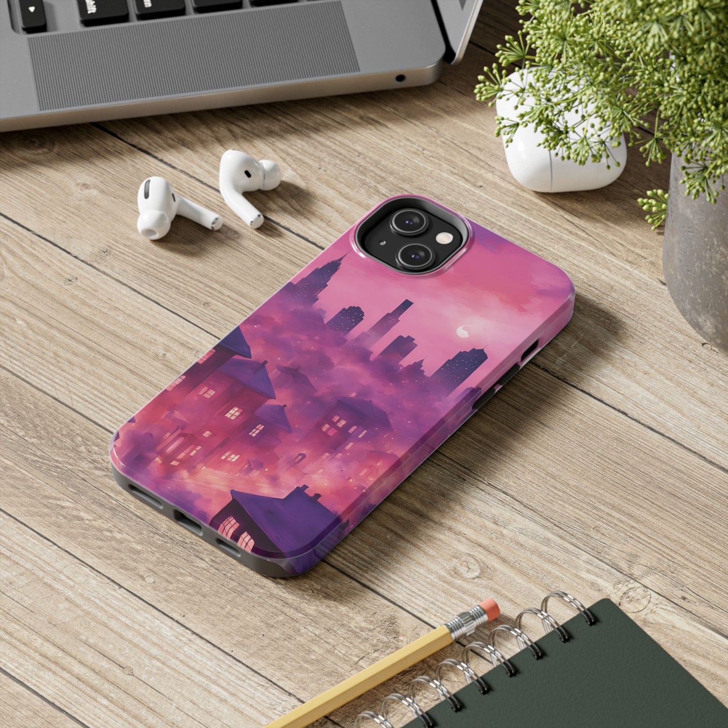 Pink City Phone Case