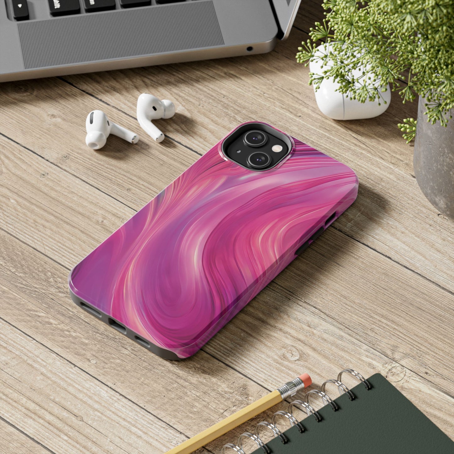 Pink Marble Phone Case