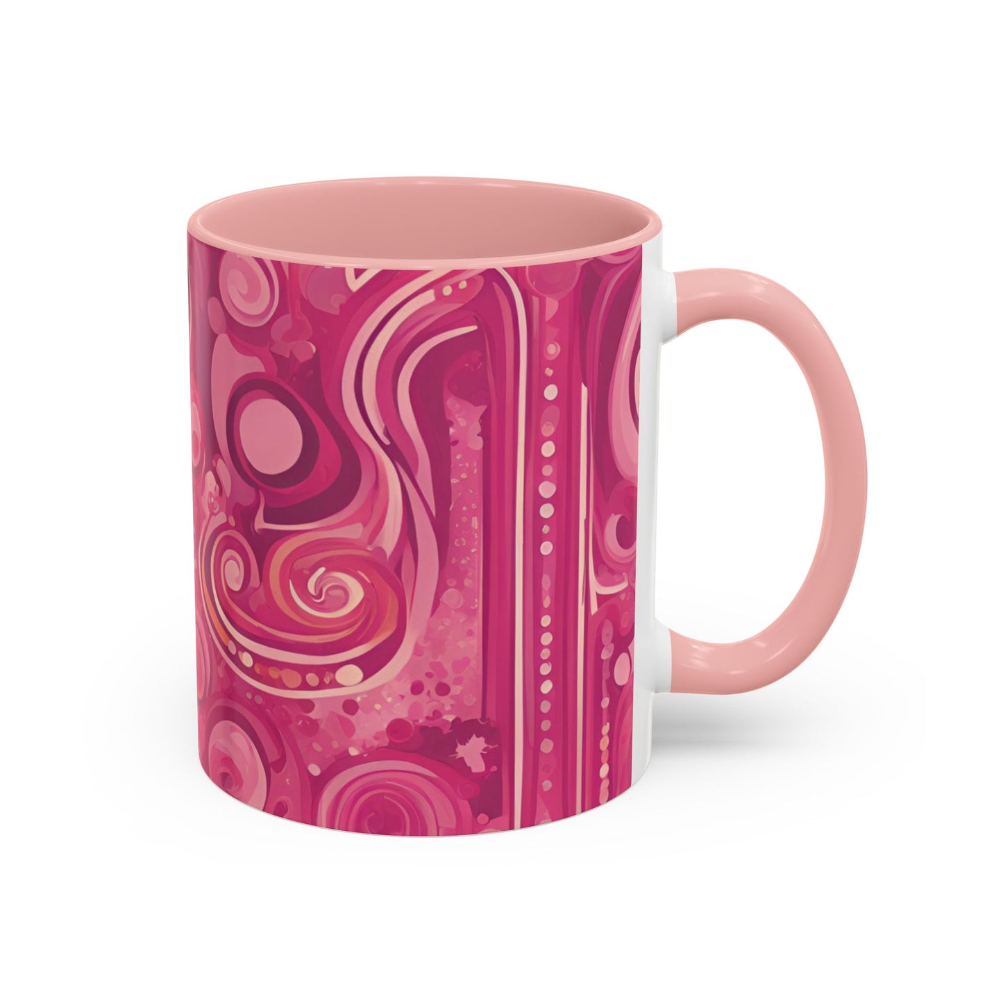 Pink Trippy Mug