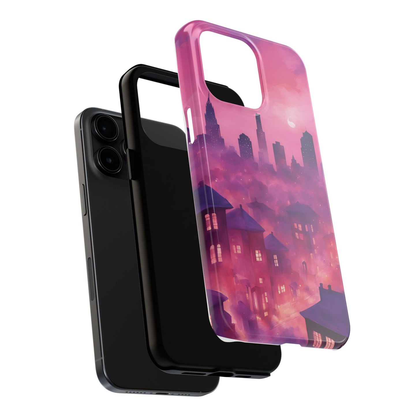 Pink City Phone Case