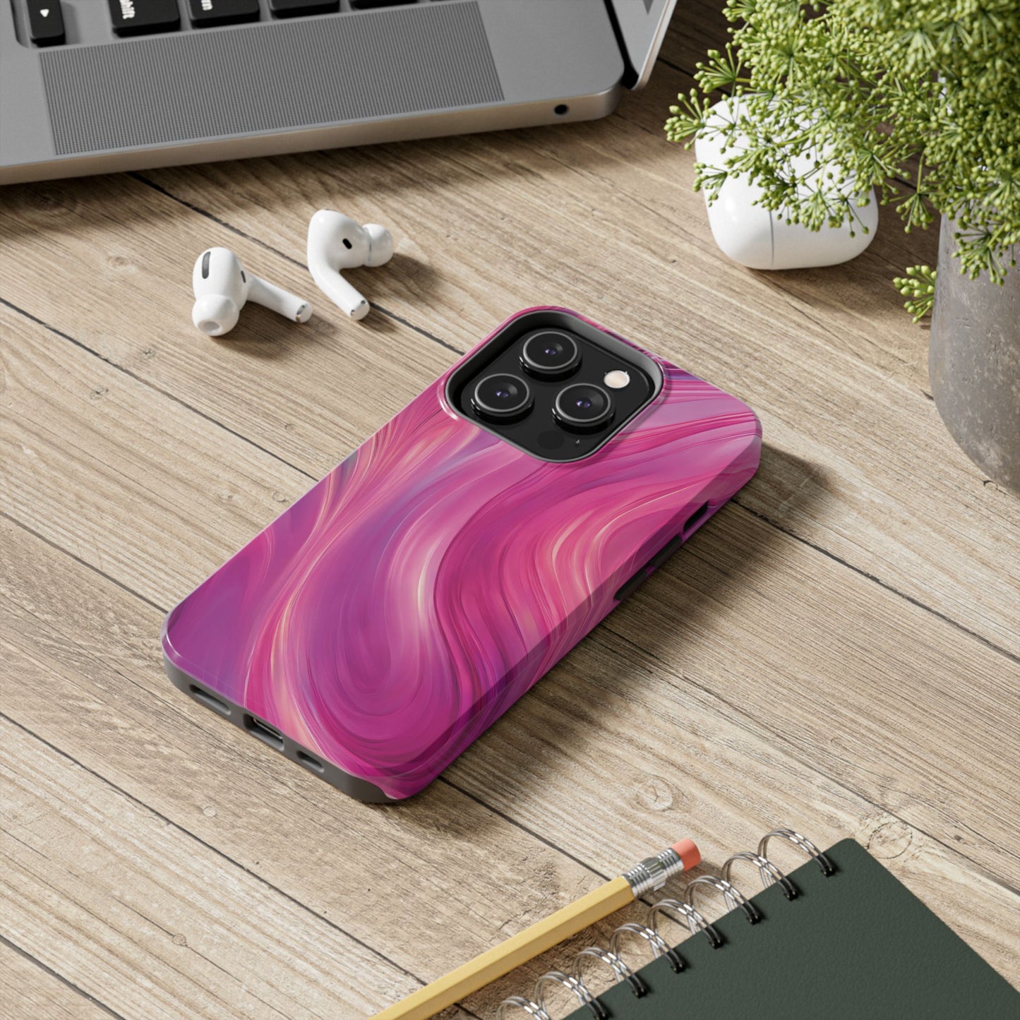 Pink Marble Phone Case