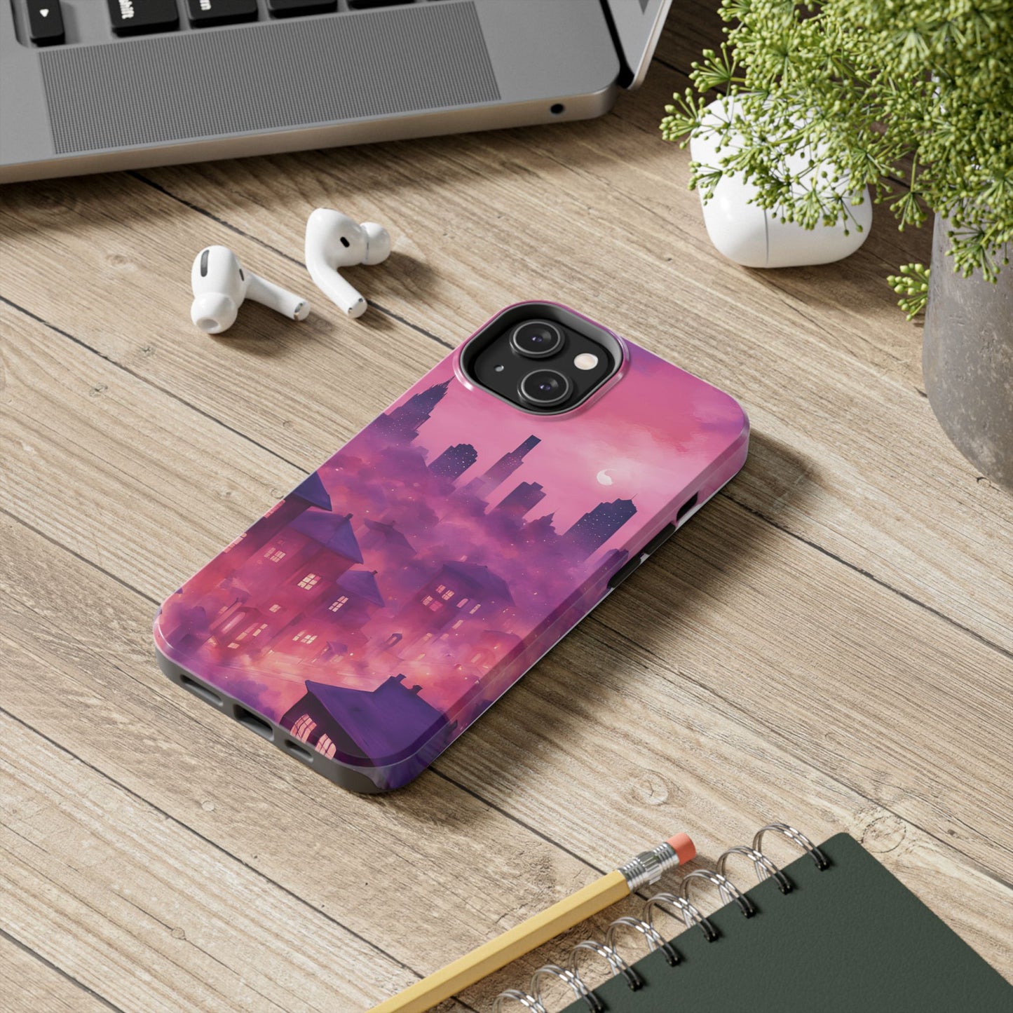 Pink City Phone Case