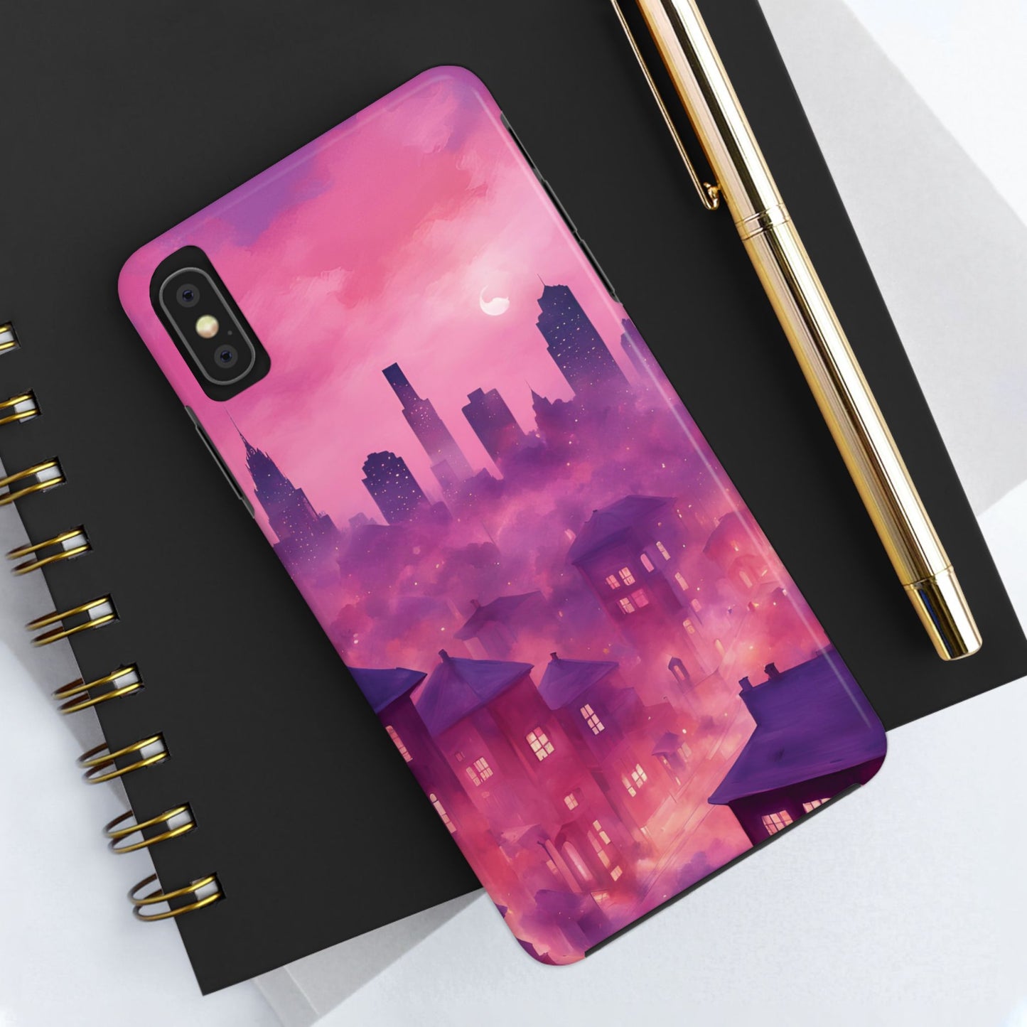 Pink City Phone Case