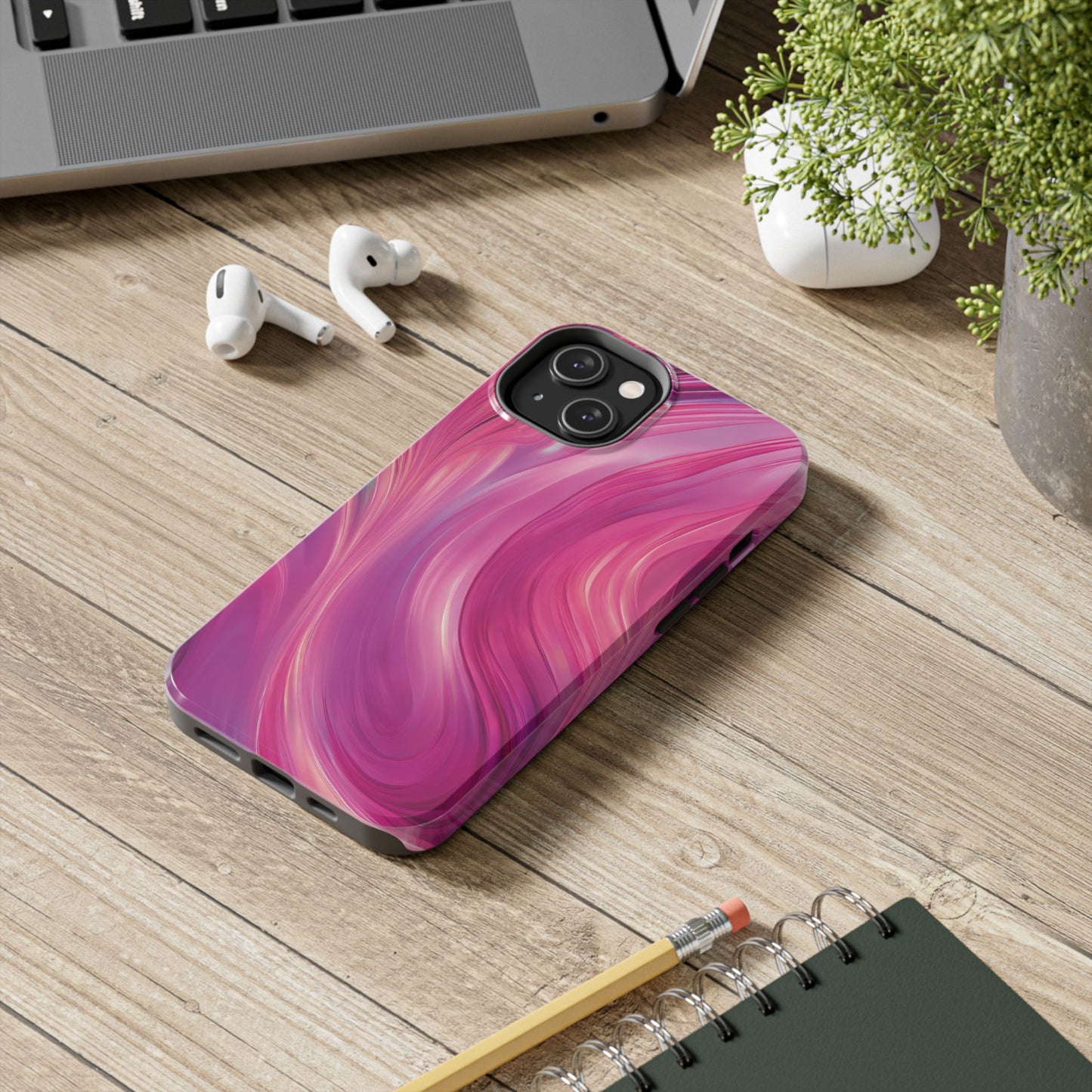 Pink Marble Phone Case