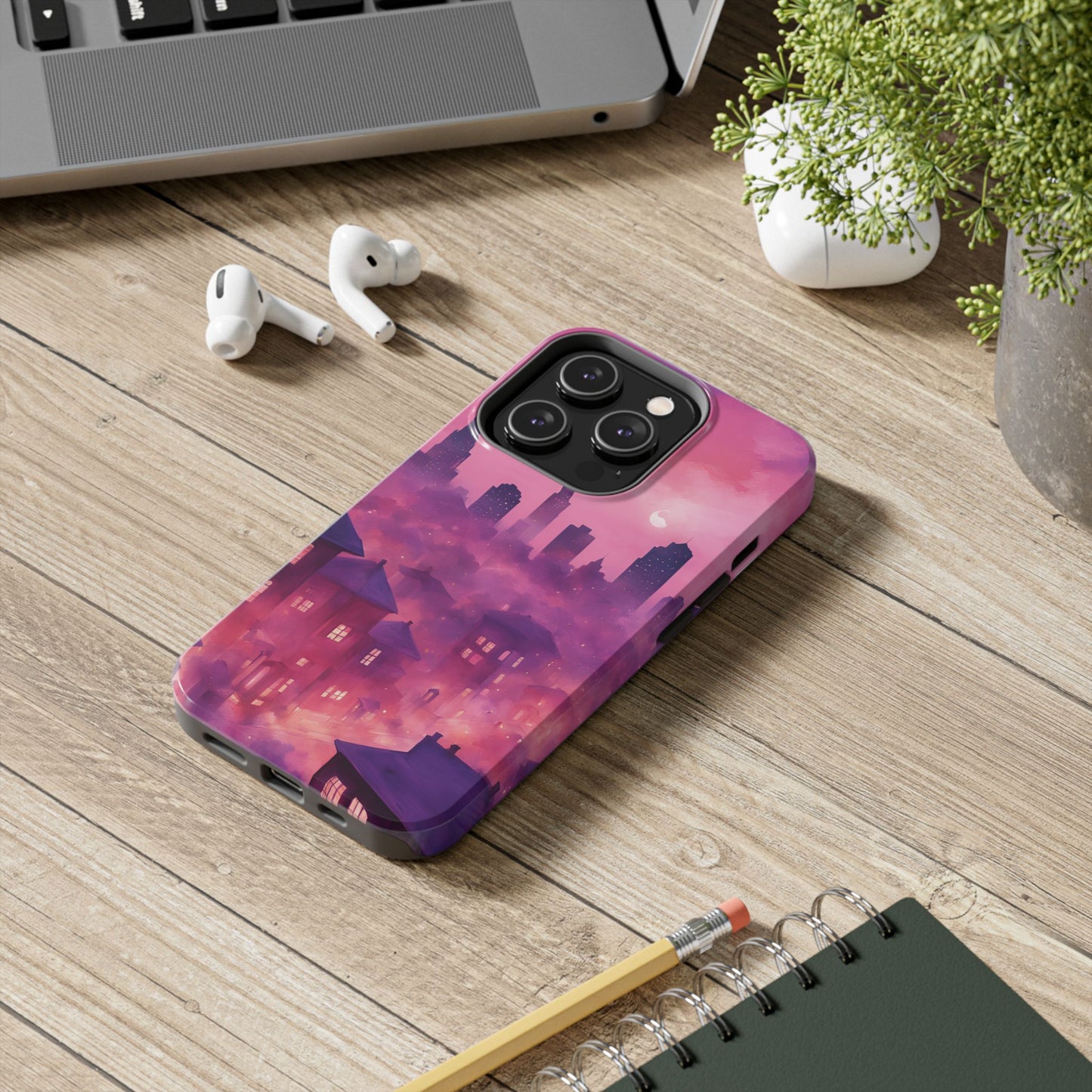 Pink City Phone Case