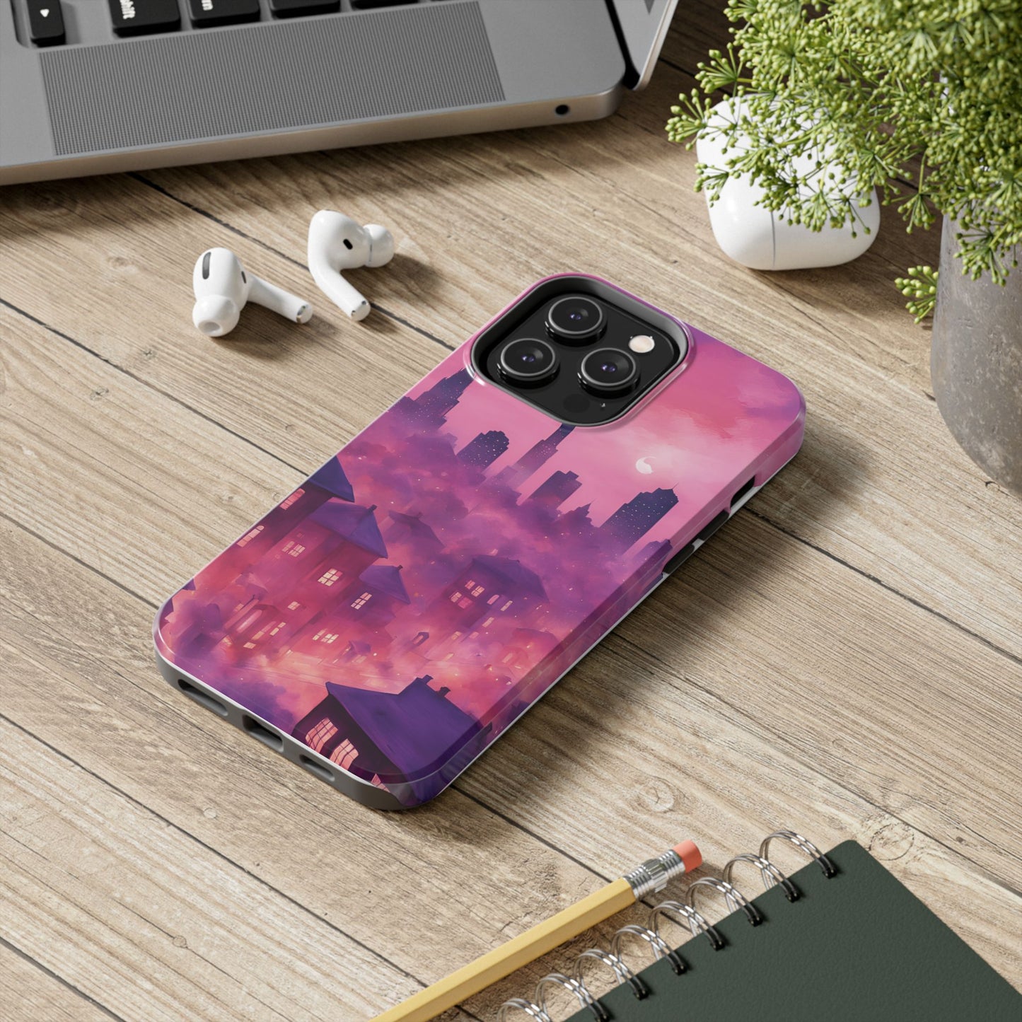 Pink City Phone Case