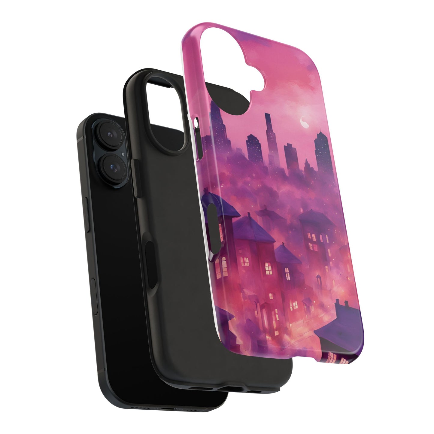 Pink City Phone Case