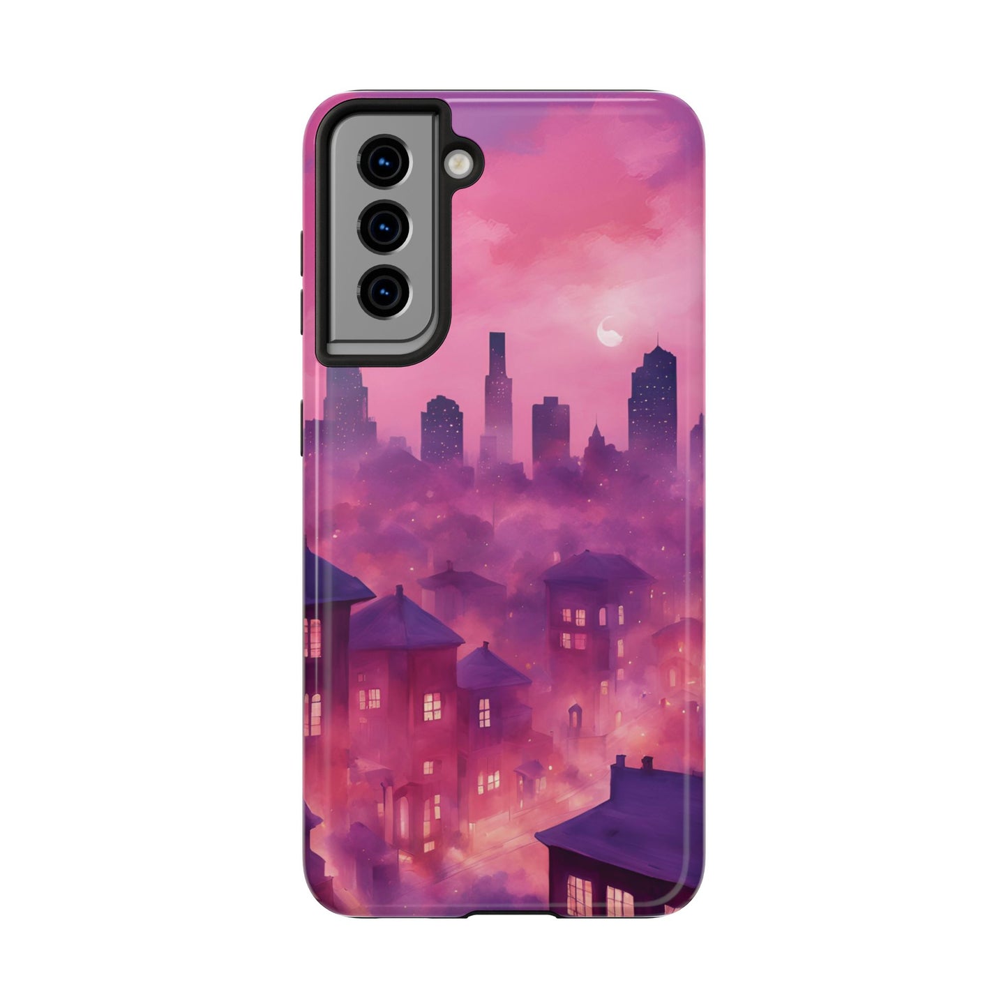 Pink City Phone Case