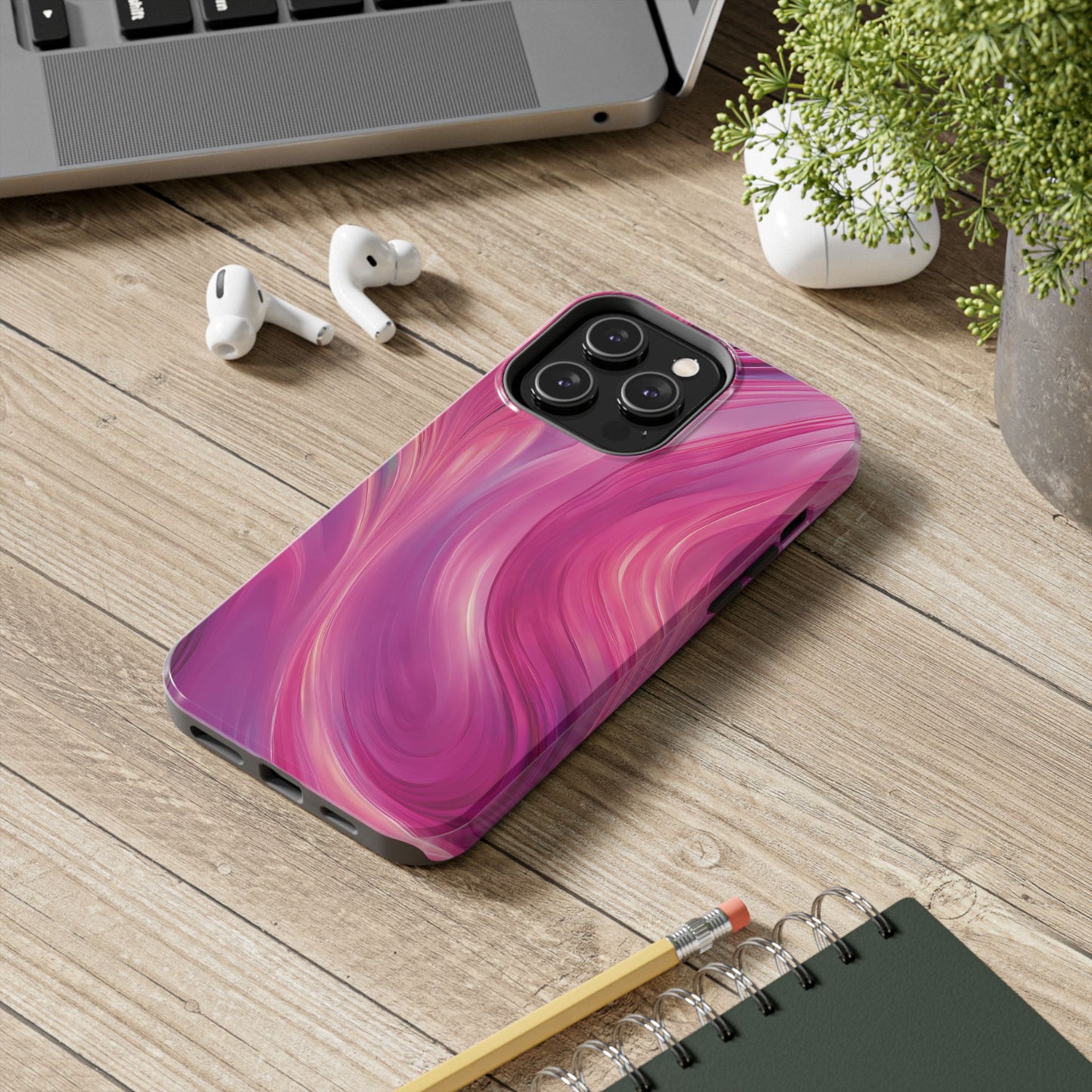 Pink Marble Phone Case