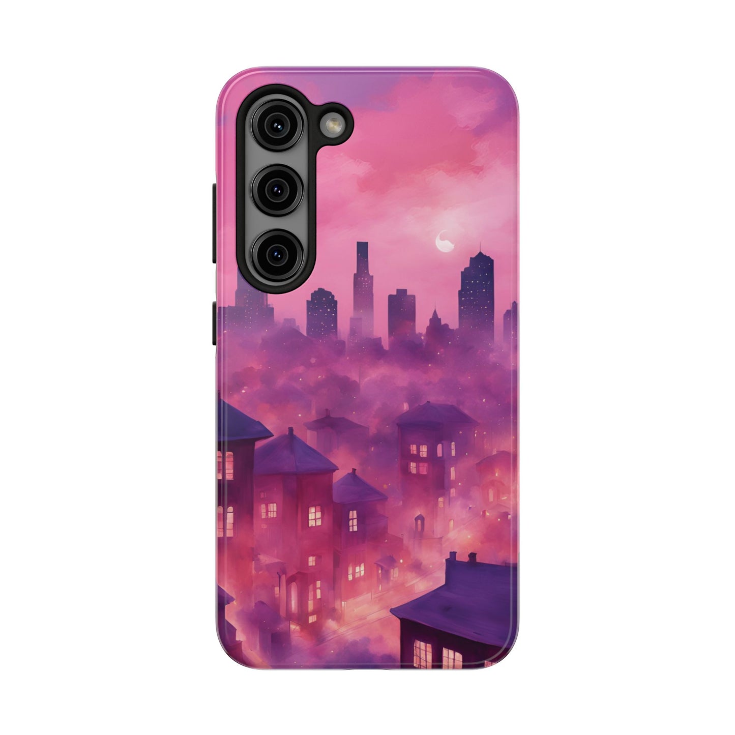 Pink City Phone Case