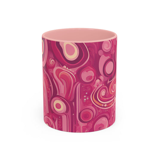 Pink Trippy Mug